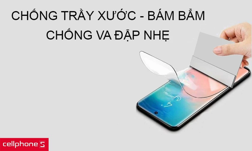 Dán PPF chống trầy xước, bụi bẩn và vân tay cùng khả năng chống va đập vừa