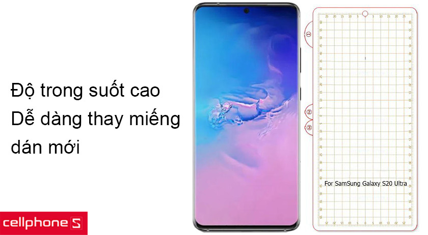 Độ trong suốt cao cho những trải nghiệm hình ảnh tuyệt hảo