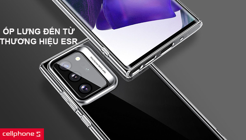 Ốp lưng đến từ thương hiệu nổi tiếng ESR