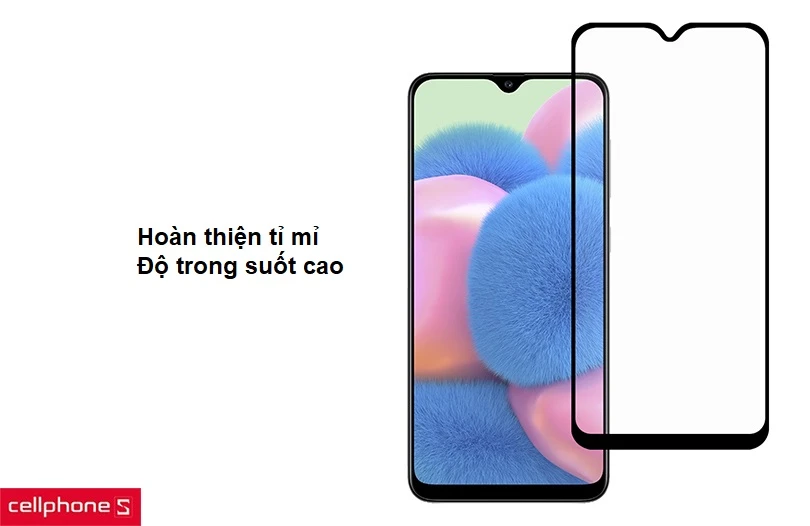 Hoàn thiện tỉ mỉ, viền đen trang nhã