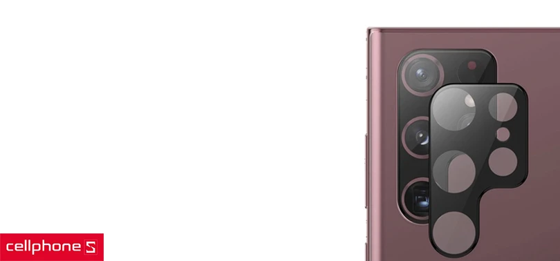 Miếng dán độ cứng cao, bảo vệ camera khỏi trầy xước