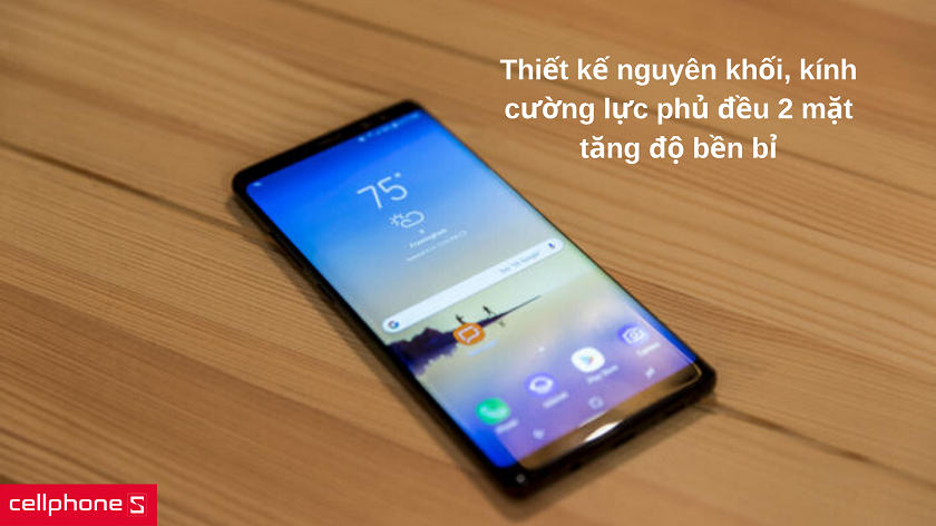 Chi tiết về thiết kế bền bỉ của Samsung Galaxy Note 8