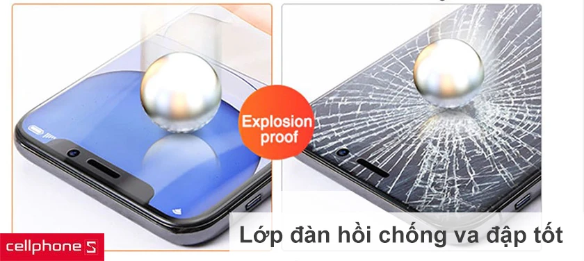 Lớp đàn hồi chống va đập