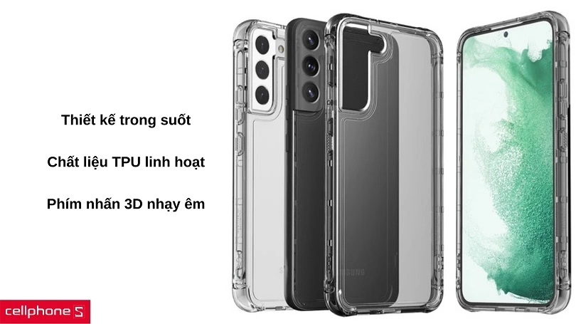 Thiết kế trong suốt và linh hoạt tốt