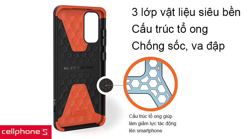 Ba lớp vật liệu giúp nâng cao khả năng bảo vệ cho smartphone