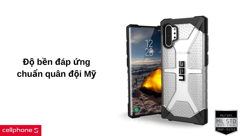 Độ bền bỉ đạt chuẩn quân đội Mỹ