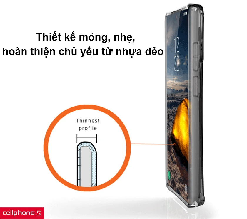 Thiết kế mỏng, nhẹ, hoàn thiện chủ yếu đến từ nhựa dẻo