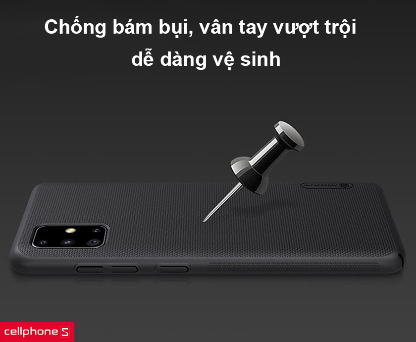Chống bám bụi, vân tay vượt trội và dễ dàng vệ sinh