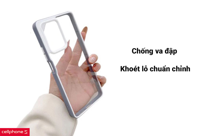 Chống va đập và trầy xước, các hệ thống kết nối được khoét lỗ tỉ mỉ