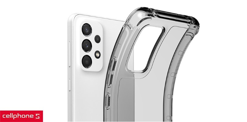 Ốp lưng Samsung Galaxy A33 Araree Flexield Clear – Thiết kế trong suốt, bảo vệ hiệu quả