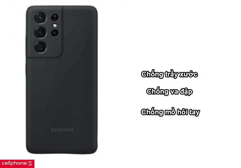 Bảo vệ tốt cho Samsung Galaxy A52 chống trầy xước, chống va đập và chống mồ hôi tay