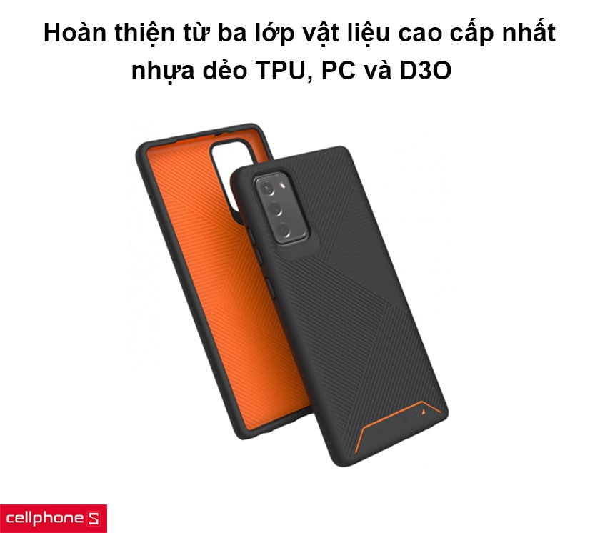 Hoàn thiện từ ba lớp vật liệu cao cấp nhất