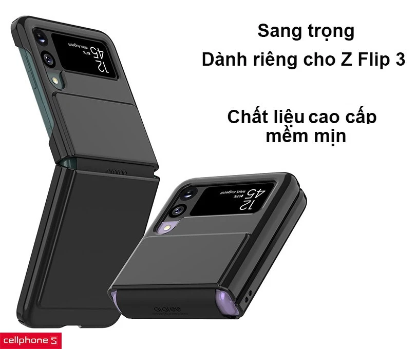 Ốp lưng Samsung Galaxy Z Flip 3 Araree Aero Flex