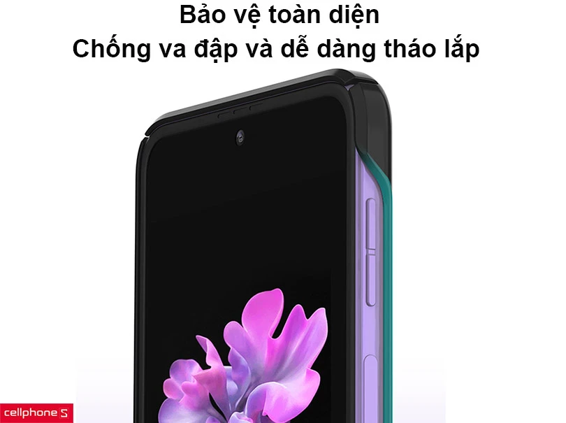 Ốp lưng Samsung Galaxy Z Flip 3 Araree Aero Flex