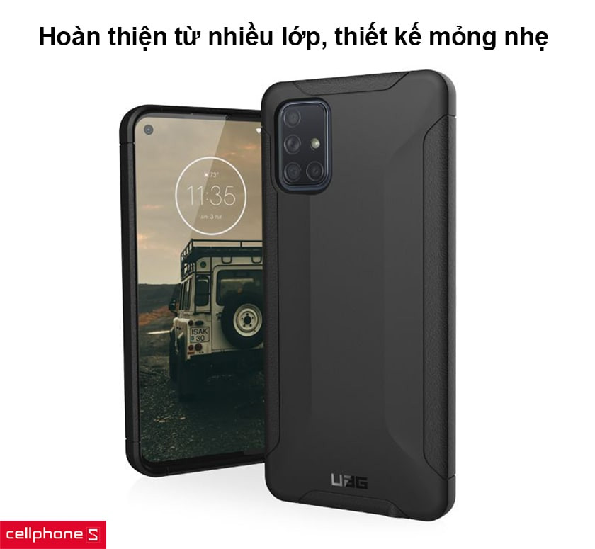 Ốp lưng Samsung Galaxy A72 UAG Scout chống sốc