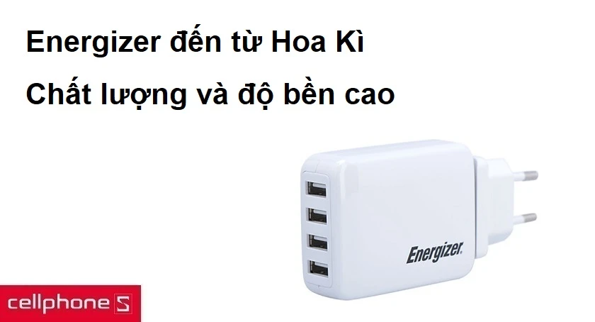 Củ sạc Energizer