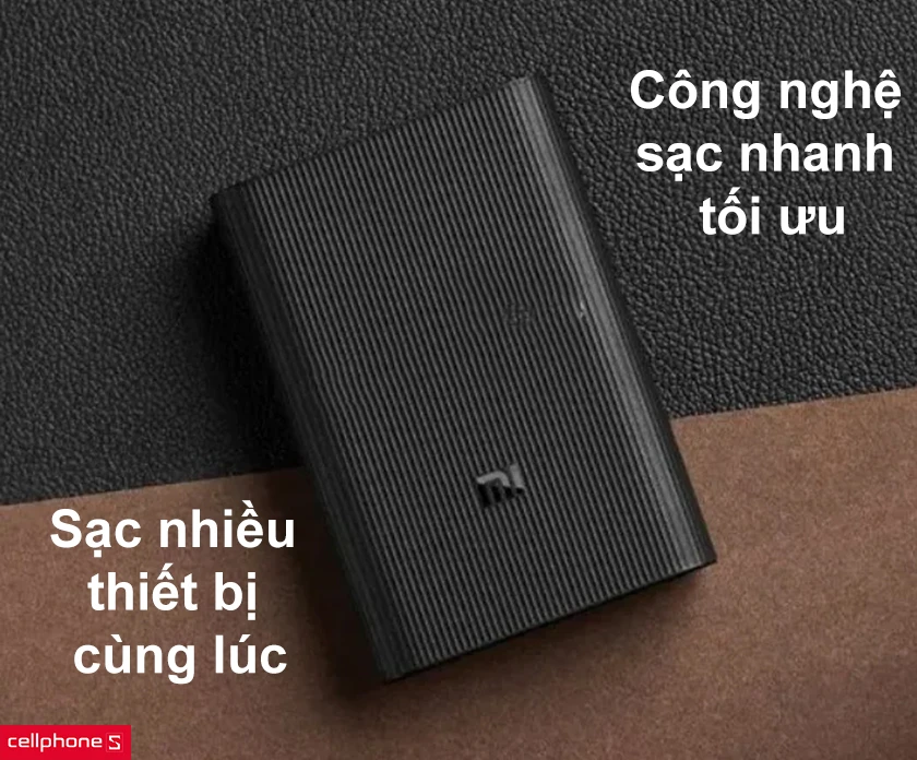 Công nghệ sạc nhanh tối ưu, sạc nhiều thiết bị cùng lúc