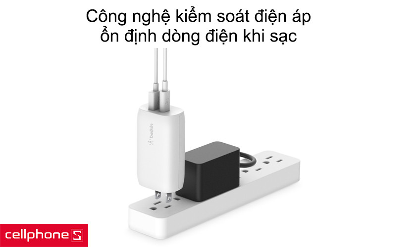 Công nghệ kiểm soát điện áp, ổn định dòng điện khi sạc
