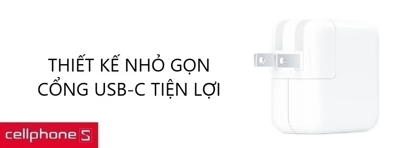 Chính hãng Apple, nhỏ gọn cổng USB-Type C tiện lợi