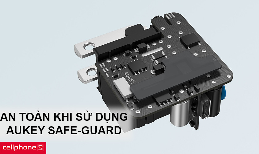 An toàn khi sử dụng với Aukey Safe-Guard