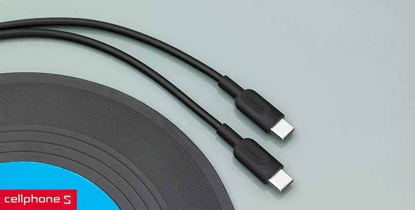 Cáp Rapoo USB-C to C 1.5m PD60 - Phụ kiện tăng tốc thời gian sạc