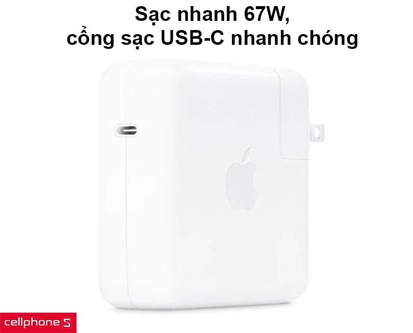 củ sạc Macbook 67W USB-C (MKU63ZA/A)