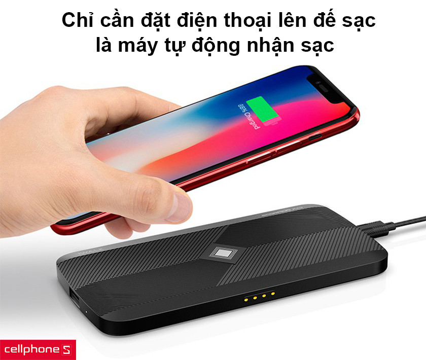Cách sạc bằng đế sạc không dây dễ dàng