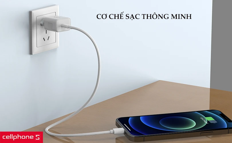 Củ sạc nhanh Devia Smart Series 1 cổng PD (EU, 30W)