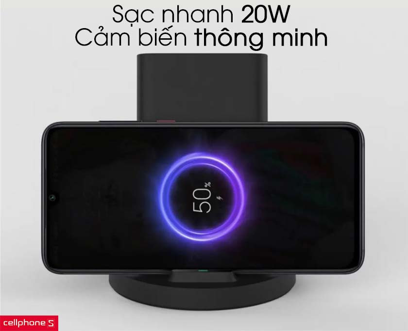 Sạc không dây Xiaomi Mi Charging Stand GDS4145GL 20W 