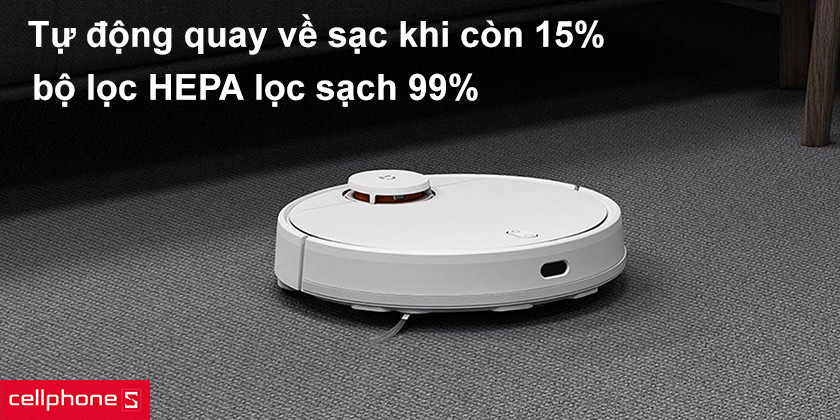 bộ lọc HEPA làm sạch sâu 99%
