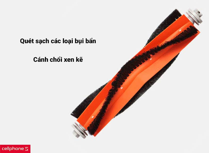 Chổi quét chính robot hút bụi Dreame W10