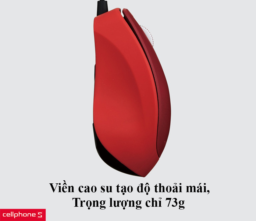 trọng lượng chỉ 73g