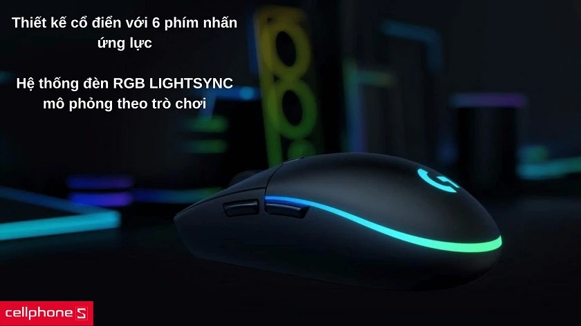 Chuột Gaming Logitech G102 LightSync