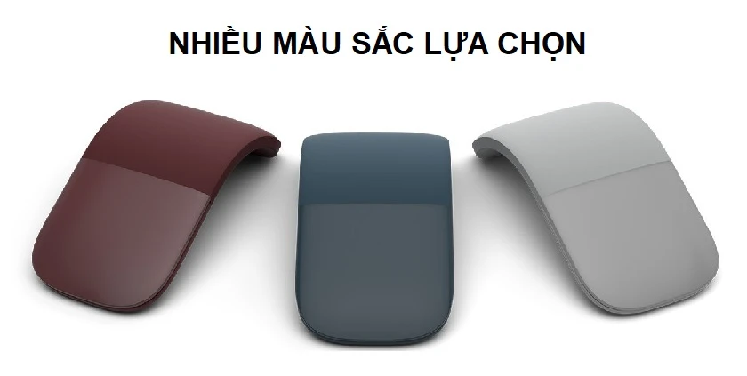 Ba màu sắc biến thể đỏ, xám, xanh cùng với kết nối không dây Bluetooth 4.0