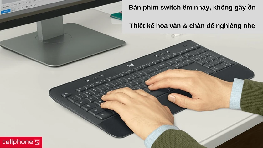 Combo bàn phím kèm chuột Logitech MK545