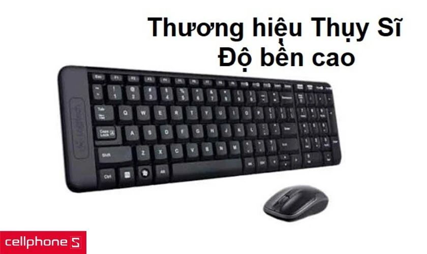 Combo bàn phím + chuột Logitech