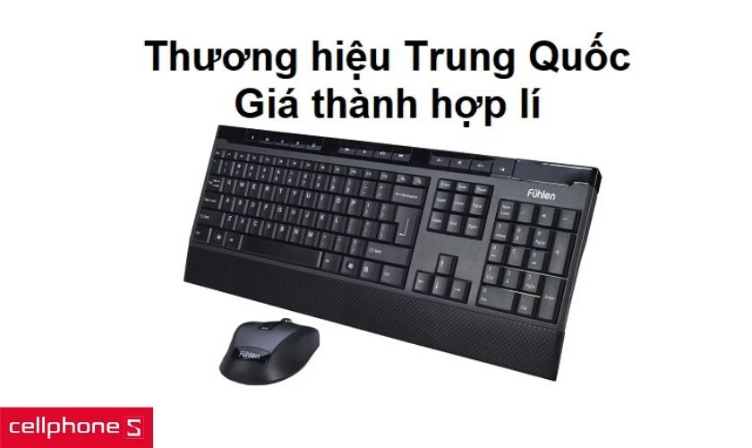 Combo bàn phím + chuột Fuhlen