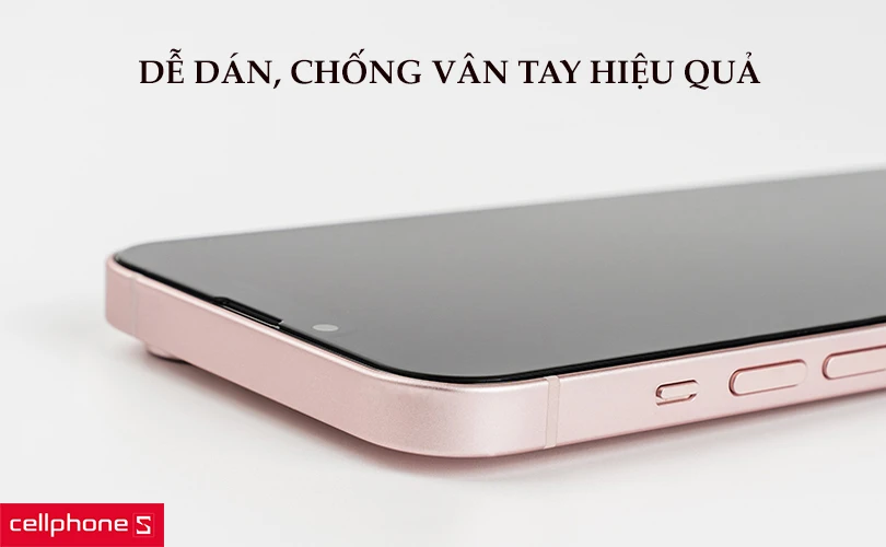 Dán cường lực iPhone 13 Pro Max Hoda Matte chống vân tay