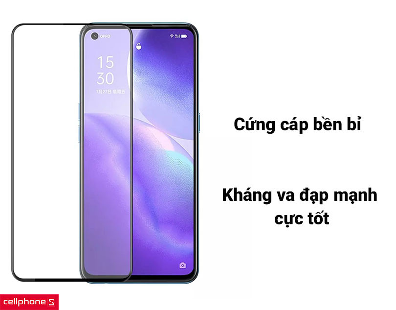 Kính cường lực Oppo Reno A95 Zeelot