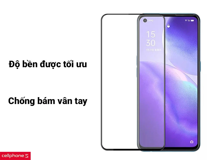 Kính cường lực Oppo Reno A95 Zeelot