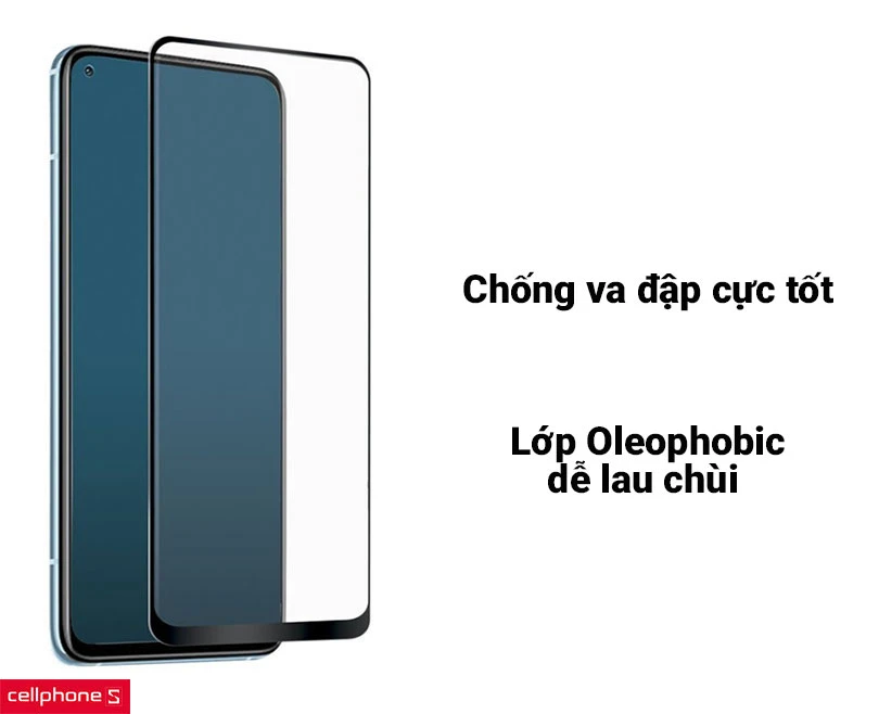 Kính cường lực dán chống va đập Xiaomi Note 11 Pro Zeelot 