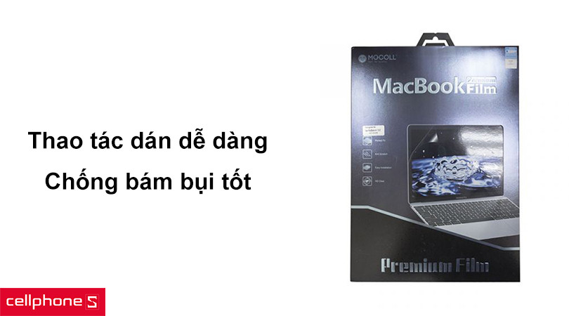 Dán màn hình Macbook Pro Air 13 inch Mocoll