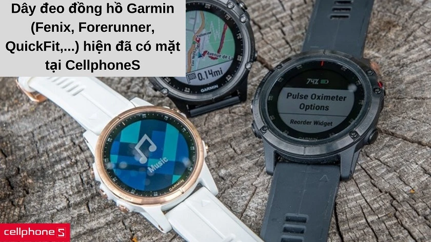 Dây đeo đồng hồ Garmin