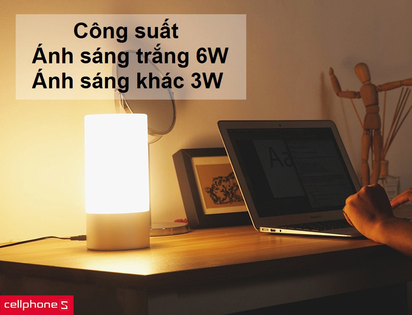 Thao tác điều khiển dễ dàng cùng công suất chiếu sáng lớ