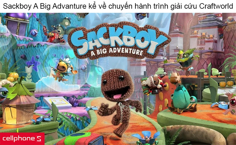 Đĩa game PS5 Sackboy A Big Adventure ECAS-00006E