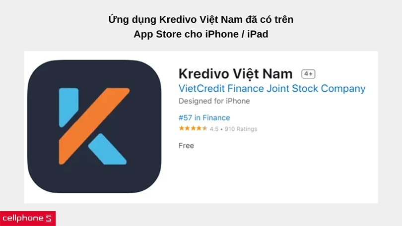 Cách tải và sử dụng app Kredivo trên iPhone và iPad