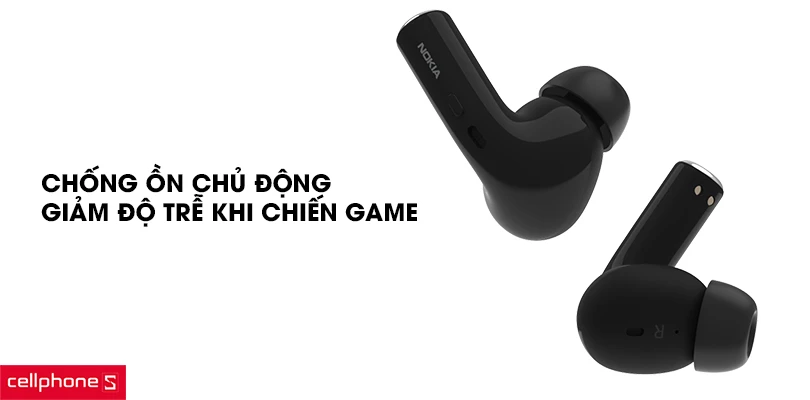 Hỗ trợ chống ồn chủ động và giảm độ trễ khi chiến game