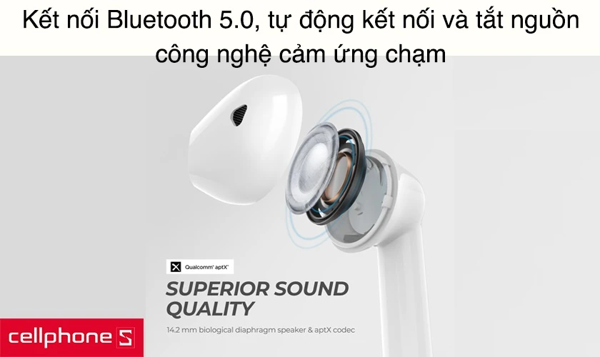 Kết nối bluetooth 5.0