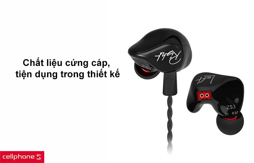 Chất liệu cứng cáp, tiện dụng trong thiết kế