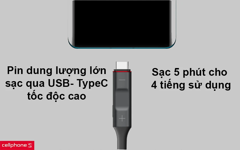 Pin dung lượng cao tích hợp công nghệ sạc nhanh